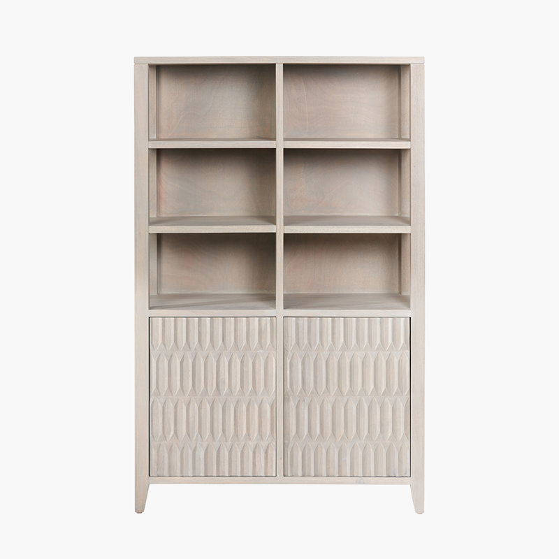 Abrytha Open Shelving China Cabinet