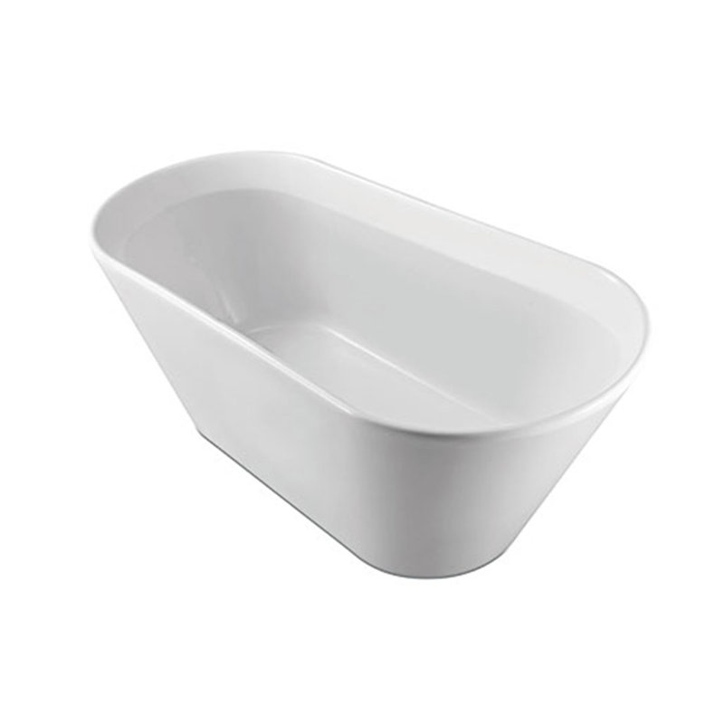 Baignoire de trempage autoportante en acrylique 61 po x 30 po