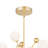 24'' Sun Gold Sputnik Chandelier for Living Room, Dining Room, or Bedroom – 11-Light Modern Ceiling Fixture with G9 LED Bulb Base-41794207