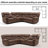 7-Piece 97.4" Wide Classic And Overstuffed Soft Faux Leather Power Reclining Corner Sectional With Center Console-985164561