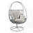 Outdoor Wicker Swivel Lounge Chair