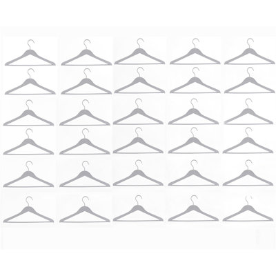 Premium Leather Texture Non-Slip Clothes Hanger