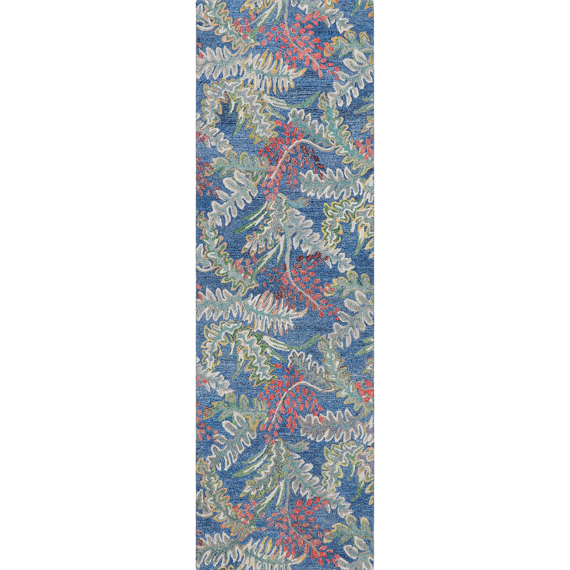 Honeysuckle Hand Tufted Indoor/Outdoor Rug, Runner 2'6" x 8'