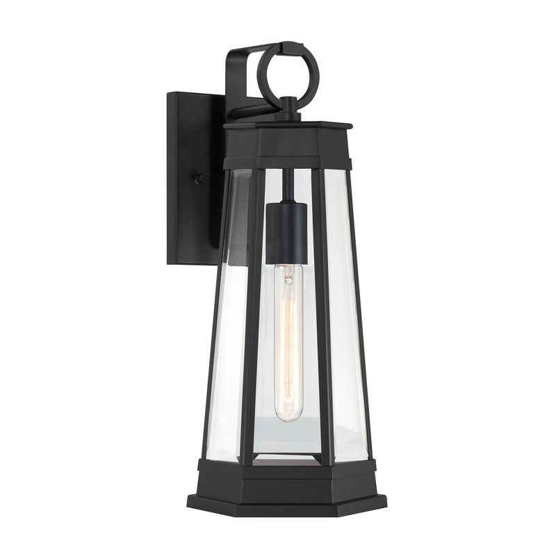 Lanterne murale d'extérieur 1 lumière Oaklawn, H 18,5 po x l 6,75 po x P 6,75 po