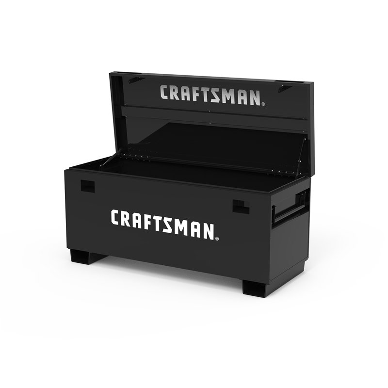 60'' W Steel Job Site Storage, Black