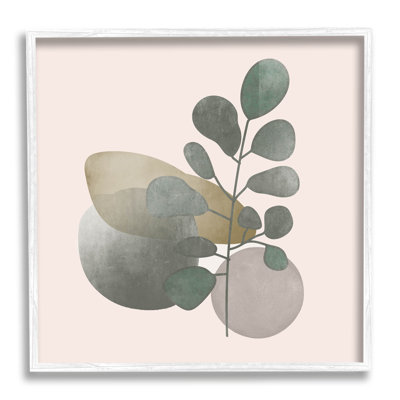 " Contemporary Herb Sprig Pebbles " by Lil' Rue