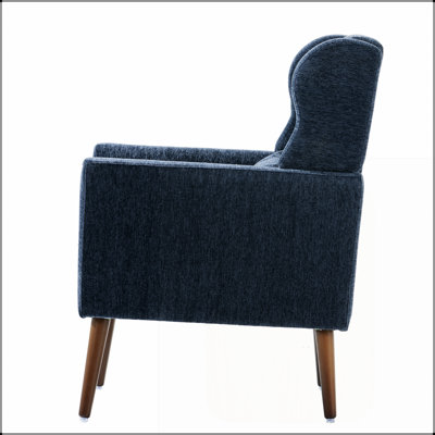 Comfortable Upholstered Armchair for Various Rooms, Enhancing Interior Style and Providing Relaxation