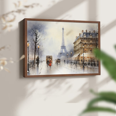 Chirstmas Art-CCCXVI -Framed Print - Restickable