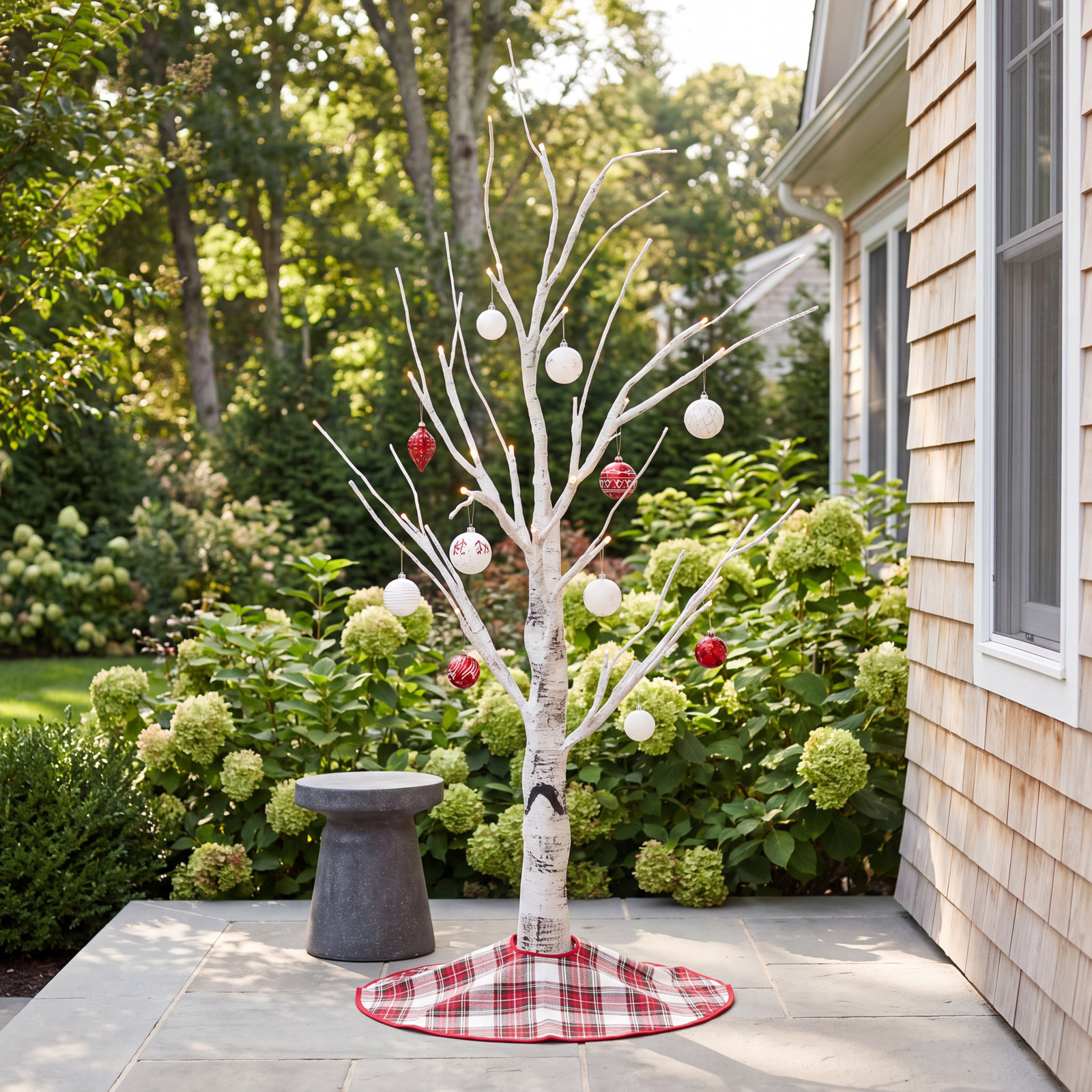 24" Lighted Christmas Twig Tree