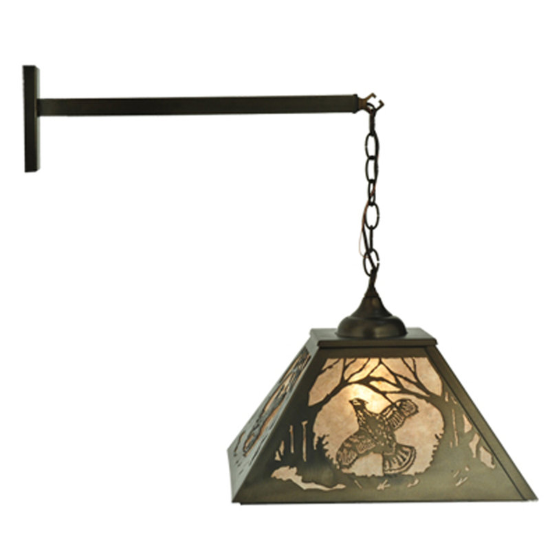 Rustic Lodge 1 - Light Armed Sconce