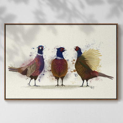 " Pheasant Trio "
