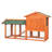 Demyah 8.76 Square Feet Chicken Coop for up to 2 Chickens