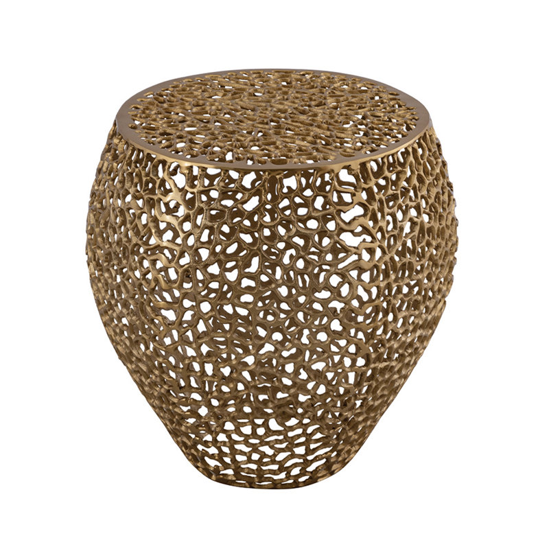 Katsumasa End Table, Gold
