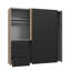 Anga Manufactured Wood Wardrobe