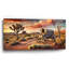 «Southwest Wagon» par Rey Klimt, art mural en verre acrylique-481401914