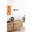 Support à vin industriel à 1 bouteille Abbie-Marie - noir mat / chrome - H 5 po x l 14,75 po-1259693547