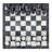 Egil Ivy Bronx 2 Player Marble Chess, Checkers, And Backgammon Set