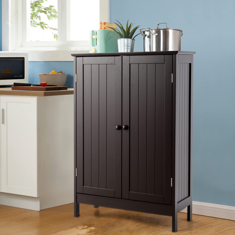 Thivya Bathroom Cabinet, Brown