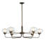 Nola 6 - Light Unique/Statement Classic/Traditional Chandelier-28094544-28094547-87930869