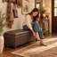 Banc de rangement en simili cuir Loggins-1451404311