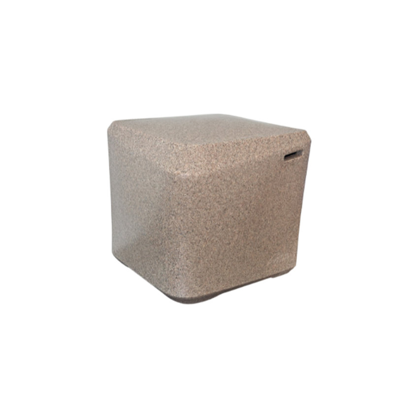 In-Pool and Outdoor Patio Side Table - Use In Water up to 9" Deep or On Patio, All Weather Construction, Brown