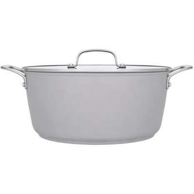 Laura Ashley 6.97L Aluminum Braiser with Lid
