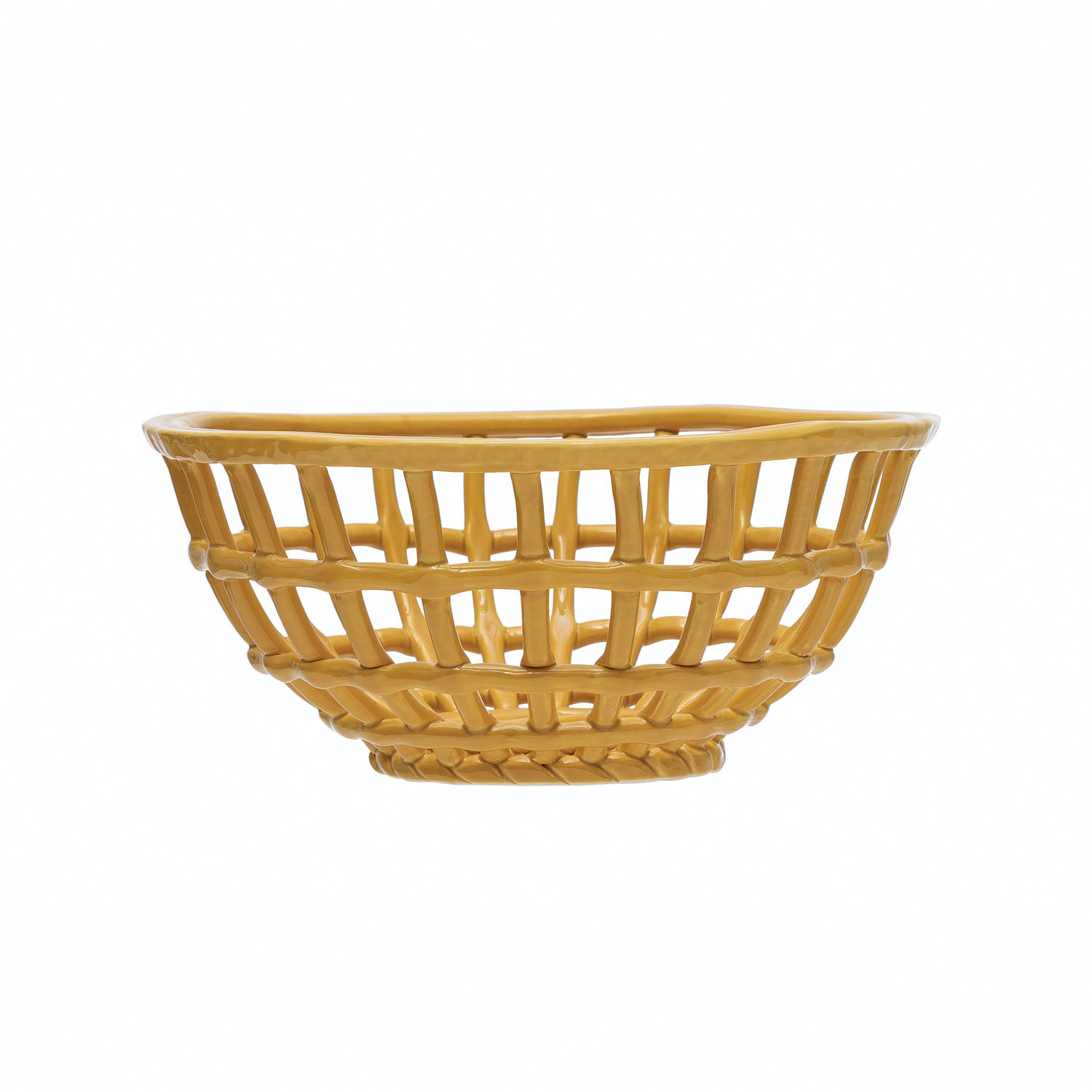 Red Barrel Studio® Large-Sized Fruit Bowl Tree Basket with Banana