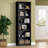 6-Tier Fixed Shelf Bookcase, 75" Tall Heavy-Duty Storage with Tip-Resistant Design-444976182