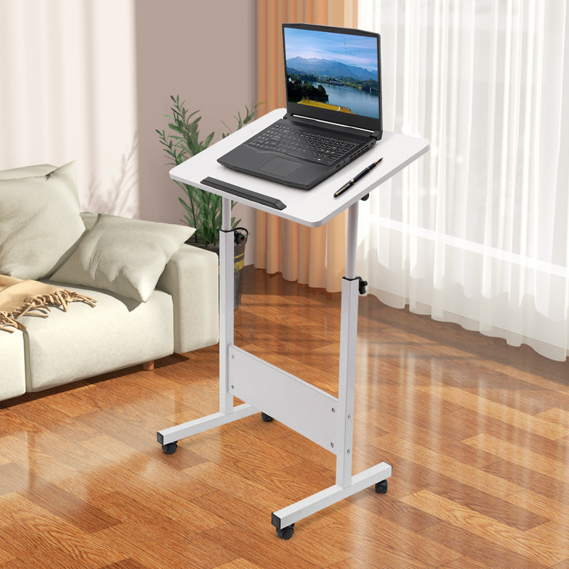 Courcelles Standing Desk Height Adjustable, White