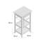 Weintraub Wood Kitchen Cart-39610427