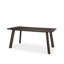 Table de salle à manger 72 "en bois massif brun-874886481