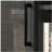 Coastal Hutch with Storage, Black finish