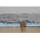 Culbreath Traditional Machine Woven Flatweave Light Blue and Blue Area Rug with Non Skid Backing
