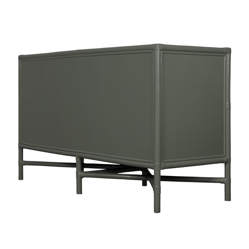 Venice 4 Drawers 54" W Double Dresser, Evergreen