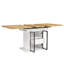 140 cm Extendable Dining Table-2038691345