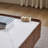 Solid wood minimalist modern coffee table