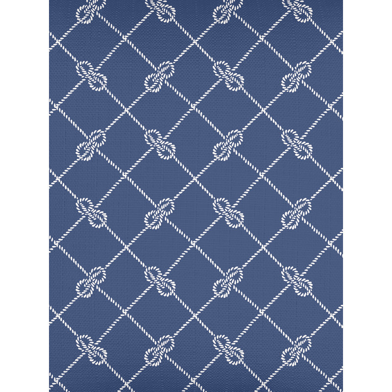 Printed Pillows Linen Pillow Cover, Blue, Rectangle 28" H x 36" W, Pillow Cover Only - No Insert
