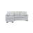 ford light grey/white reversible pull out sofa bed