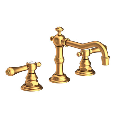 Chesterfield Widespread Bathroom Faucet with Drain Assembly