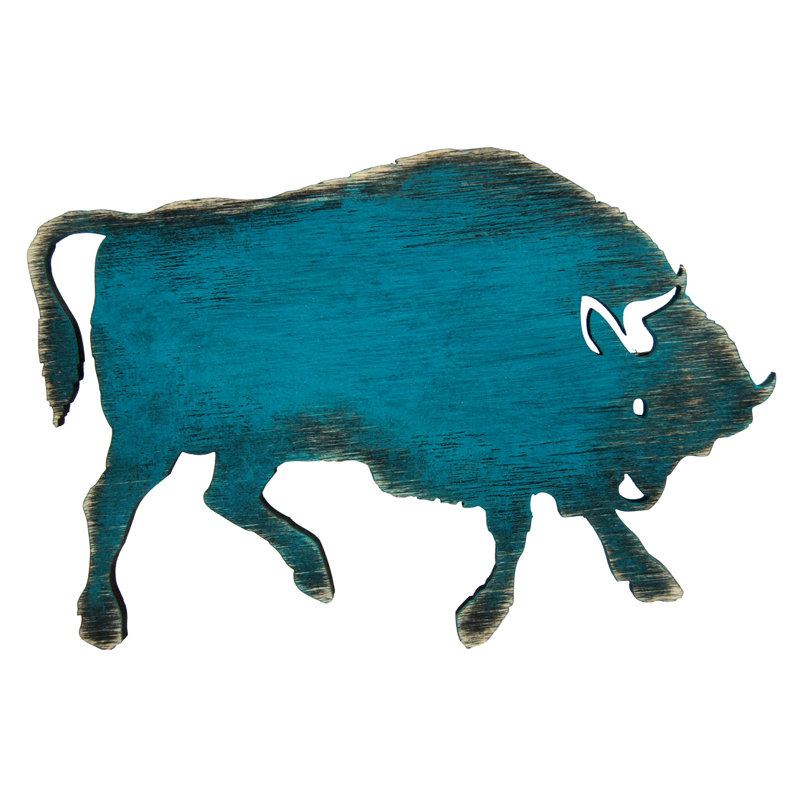 Décoration murale buffalo magnet