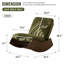 Rocking Chair Corduroy Fabric Upholstered Tall Back Glider Rocker Rocking Accent Chair Comfy Single Sofa Side Chair for Living Room Bedroom Hotel, Bedroom-1540339793
