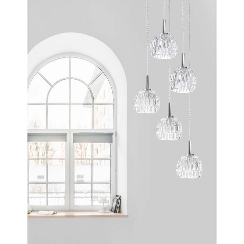 5 - Light Chrome Cluster Pendant