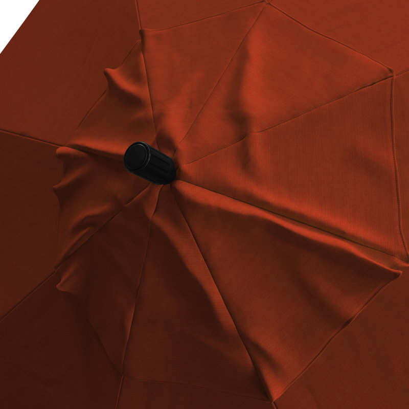 Parasol de marché 90 po Nakiesha, Toile Brick Performance