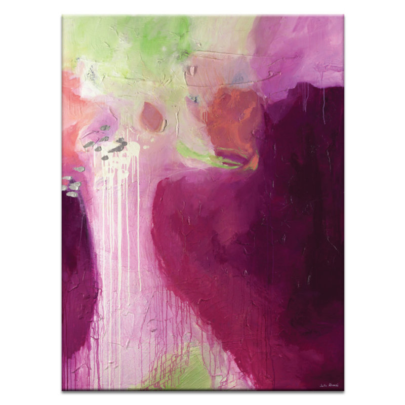 Blush by Julia Ahmad - Print on Canvas, 102cm H x 76cm W, Timber