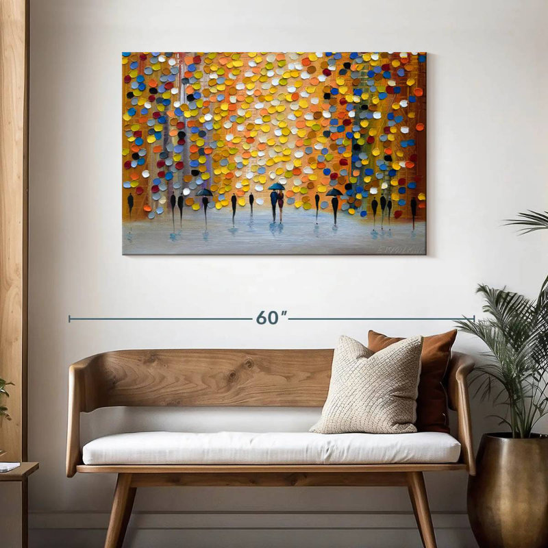 Avery Lovely Rain, 30" H x 45" W
