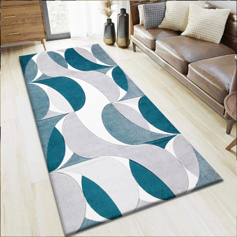 Simonides Abstract Area Rug, Rectangle 200 x 290cm 