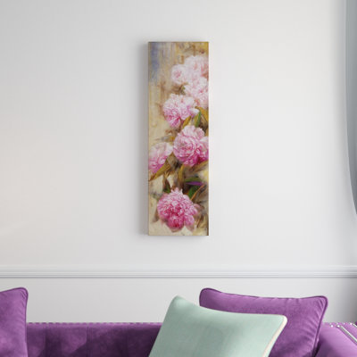 « Pivoines II » par Li Bo, reproduction d’art sur toile