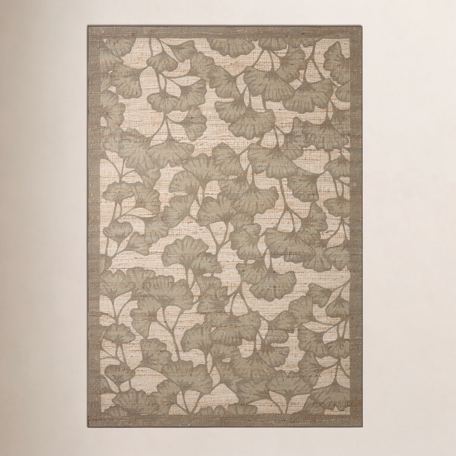Chris Loves Julia x Loloi Rue Olive Sage Rug, Rectangle 3'6" x 5'6"