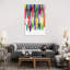 Colourful Stripes IV by Mareike Böhmer - Painting on Canvas-1405235410-1405235407