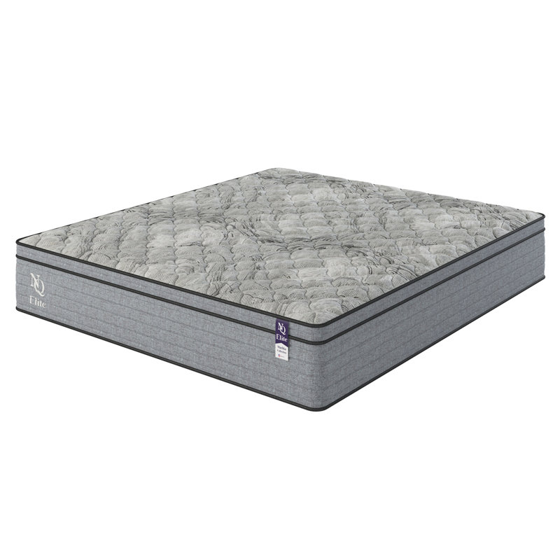 Matelas hybride en mousse viscoélastique gélifiée rafraîchissante, Très grand lit, 12"